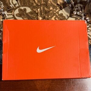 Nike Star Runner 3 (GS) Orange Shoe Box with White Swoosh Empty Box Size 6Y